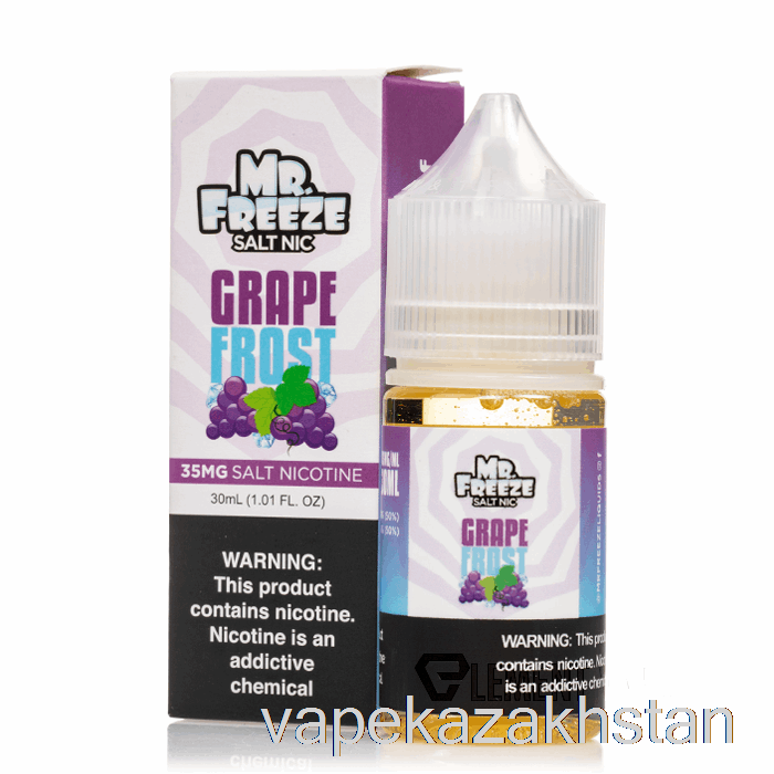 Vape Disposable Grape Frost - Mr Freeze Salts - 30mL 50mg